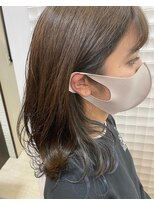 グロウトヨサキワン(GLOW TOYOSAKI ONE)&nbsp;マットベージュinインナーハイライト