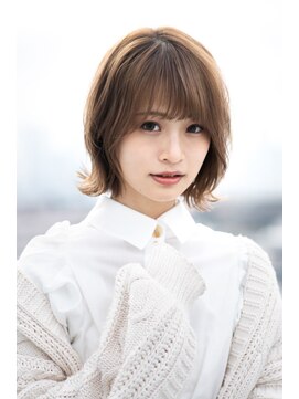 ホロン 池袋(HOLON) 池袋HOLON【王道外ハネボブ/レイヤーボブ/ミルクティー/小顔】