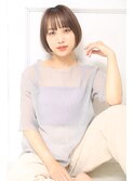 ナチュラル艶髪ストレートボブa16