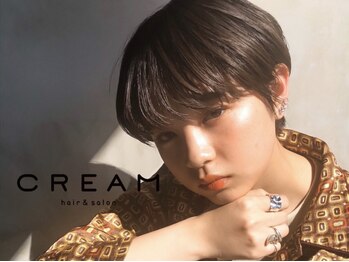 クリーム(CREAM)の写真/ナチュラルなのにラフな質感や抜け感も叶えてくれる絶妙シルエット◇今っぽショートは《CREAM》にお任せ！