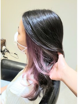 シェル 国分寺(shell) パープルインナーカラー★