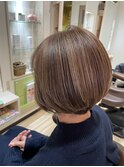白髪ぼかしハイライト
