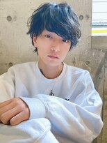 ルービック 難波(Rubik's)&nbsp;ツーブロックモテる黒髪束感パーマ