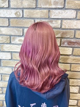 モナン 渋谷(Monan) 【飯田】韓国風シースルーピンク #渋谷