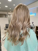 サニー 西中島店(sunny.)&nbsp;ホワイトミルクティー/ことりベージュ/ハイトーンカラー