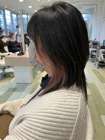 ヘアークラフト アニー 南郷18丁目店(HAIR CRAFT Annie) パープルグレーインナーカラー