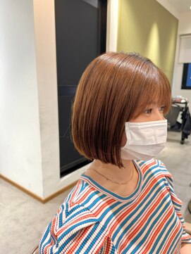 エミィ(emme) 【emme×田畑】ツヤ感ミニボブ