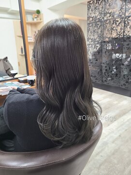 アンクラウド(an cloud) オリーブグレージュ/グレージュ/ブリーチなしカラー