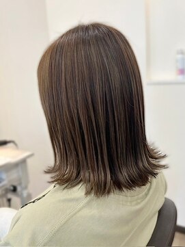 エルベ 茨大前店(elve) グレージュカラー