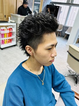 フォンド 津田沼(fond.) ハイライト/ツーブロックマッシュ/束感/波巻き/