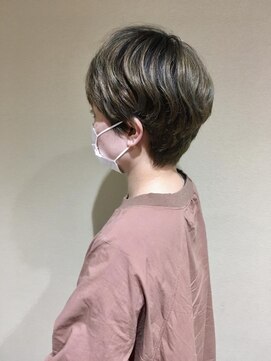 ゼン(Zen.) マッシュショート×ハイライト