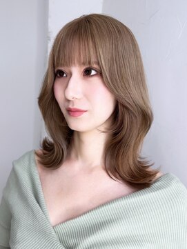 アルバム 新宿(ALBUM SHINJUKU) くびれミディ_グレージュカラーシルキーベージュ_ba456951