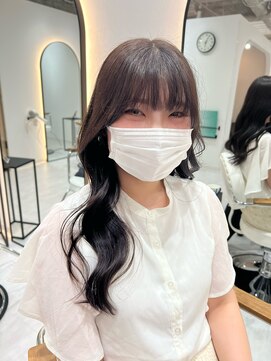 ジーナ 博多筑紫口(Zina) 【冨田侑矢】オリーブベージュ×艶巻きワンホンスタイル