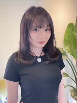 ロカ(roka) レイヤー×ラベンダーグレージュ