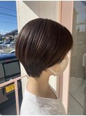 丸みショートボブ