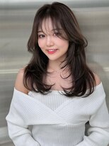 レディアル 渋谷(REDEAL)&nbsp;ワンホンヘア/韓国ヘア/ウルフ/前髪[レイヤーカット/渋谷]