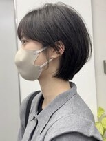 ビュー フクオカ(VIEW FUKUOKA)&nbsp;モードに大人可愛いダークアッシュイメチェンショートボブ