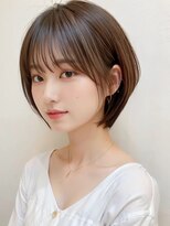 トライベッカ 新柏店(TRIBECA Hair&Spa) 【新柏】ショートボブ／大人ショート/前髪40代