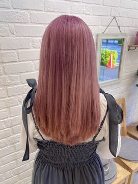 デイジー インデックスヘア 大島店(DAISY index hair) ホワイトピンクベビーピンクミルクティーピンク江東区大島