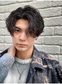 波巻きニュアンスパーマ×ダウンパーマ