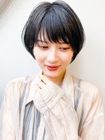 スタートウキョウ 渋谷(STAR TOKYO)&nbsp;20代30代40代前下がりストレート小顔補正立体カット白髪ぼかし