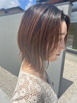 モア(more)&nbsp;ミィディアムボブ／ボブ／流し前髪／前髪なし/くびれボブ