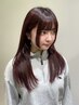 カット+リタッチ（根元染め）+スタンダードヘッドスパ  ☆イルミナカラーOK