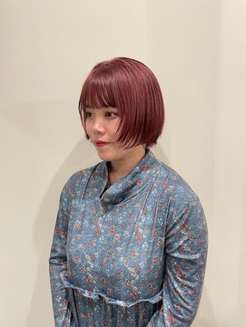 ユニコ(unico) 暖色カラー/ショートボブ