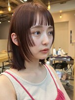 姫カット×レイヤーミディアム