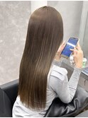 ミルクティーベージュ ダブルカラー ブリーチ 髪質改善5