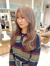 ルーム 郡山店(ROOM) インナーカラー×ピレンジ×ミルクティーベージュ♪