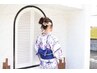 【10時～16時】浴衣着付け＋ヘアセット♪￥8000