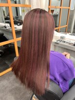 エイト 立川店(EIGHT)&nbsp;ピンクパープルハイライトカラー