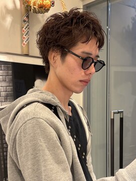 マカロニコースト(macaroni coast) ニュアンスパーマスパイキーショート 長めスパイキーショート