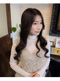 プルエクステでロングに♪