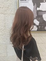 アグ ヘアー ステラ 長崎店(Agu hair stella) ピンクブラウンカラー/徳永えり