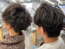 【朝のセットが5分で完了！】ONもOFFもカッコよく決まる、好印象メンズパーマスタイル