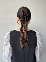 グランドウシワカマル(GRAND ushiwakamaru)&nbsp;ポコポコ編みおろしスタイル