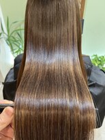 タックバイハレ たまプラーザ(takk by Hale)&nbsp;[takk]髪質改善縮毛矯正/チェリーブラウン/ホワイトグレージュ