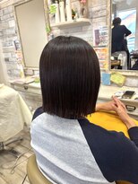 フゥカ 売市店(fuka)&nbsp;【 セットが簡単♪】切りっぱなしボブ　八戸