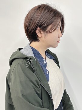 モリオ(morio) ＊耳かけショートボブ丸みショート大人ショートボブ軽めショート