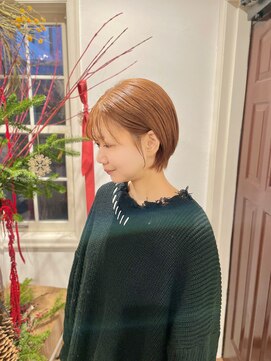 ショート/髪質改善/縮毛矯正/髪質改善カラー/ストレートパーマ