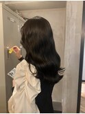 暗髪 ラベンダーグレー 艶髪 Ruri