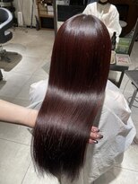 リー 梅田(Lee)&nbsp;hana/酸性ストレート/縮毛より柔らかい仕上がり/ブリーチ毛対応