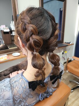 ヘアーサロン オーガ(hairsalon O-ga) ツインアレンジ