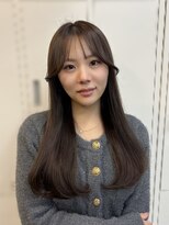 アリュウル 表参道(ALLURE) ショコラベージュ/ココアブラウン/顔周りヘア 佐藤