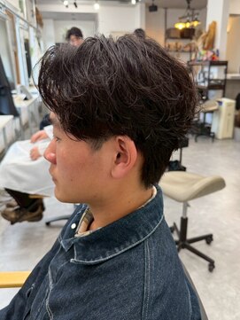 フゥ 宇都宮戸祭(FeU) 宇都宮メンズカットメンズパーマフェザーパーマニュアンスパーマ