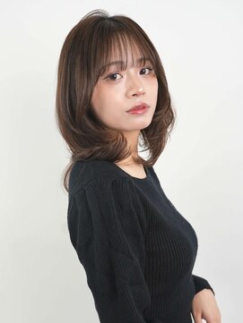 ニュウ(niw) 金沢美容室／niw／金沢駅西／髪質改善／艶髪／暗髪／韓国風/ボブ