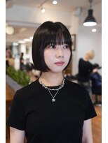 ユートゥイーズ つくば(U too e's)&nbsp;切りっぱなしボブ 〈古畑愛美〉