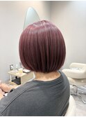 すこし紫味を感じるピンクカラーで推し色♪